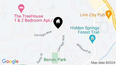 Map of 2831 CARRIAGE WAY, West Linn OR, 97068