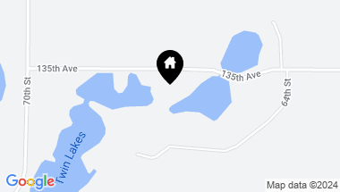 Map of 664 135th Avenue, Turtle Lake WI, 54889
