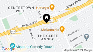 Map of 269-281 BELL STREET S, Ottawa Ontario, K1S4J7