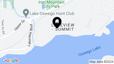 Map of 2260 SUMMIT CT, Lake Oswego OR, 97034