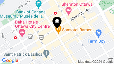 Map of 149-151 BANK STREET, Ottawa Ontario, K1P5N7