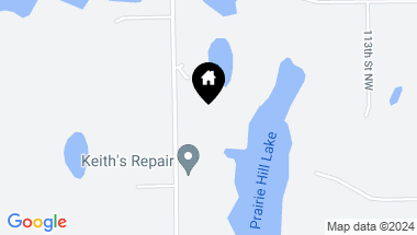 Map of 27889 116th Street NW, Zimmerman MN, 55398