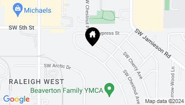 Map of 5280 SW ELM AVE, Beaverton OR, 97005