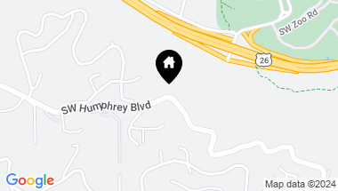 Map of 4335 SW HUMPHREY BLVD, Portland OR, 97221