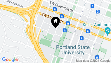 Map of 2926 SW 4TH AVE, Portland OR, 97201