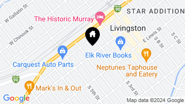 Map of 316 W Callender Street, Livingston MT, 59047