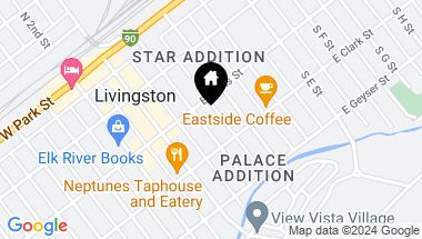 Map of 209 S B Street, Livingston MT, 59047