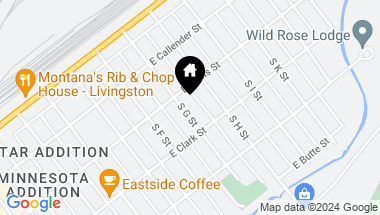 Map of 211 S G Street, Livingston MT, 59047