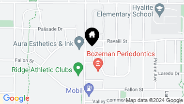 Map of 4040 Ravalli Street 97, Bozeman MT, 59718