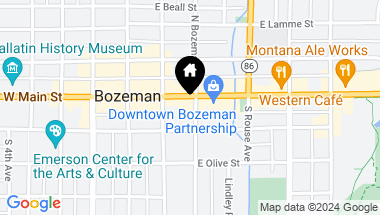 Map of 140 E Main Street, Bozeman MT, 59715