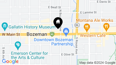 Map of 129 E Main Street, Bozeman MT, 59715