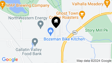 Map of 315 E Griffin Drive, Bozeman MT, 59715