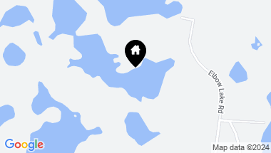 Map of N2055 Elbow Lake Road, Birchwood WI, 54817