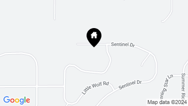 Map of 3369 Sentinel Drive, Bozeman MT, 59715