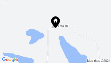 Map of N3780 Deep Lake Road, Madge Twp WI, 54870