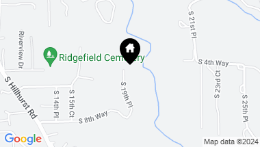 Map of 510 S 19TH PL, Ridgefield WA, 98642