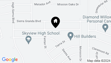 Map of 956 El Rancho Drive, Billings MT, 59105