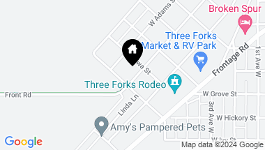 Map of 612 Front Street, Three Forks MT, 59752