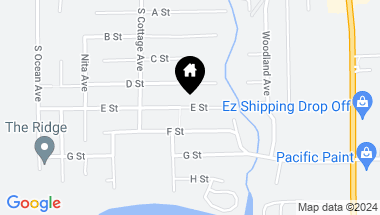 Map of 725 E ST, Gearhart OR, 97138