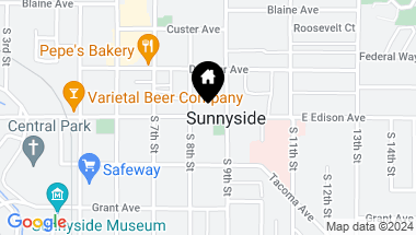 Map of No Address Edison and Hwy 12, Sunnyside WA