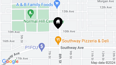 Map of 728 N Street, Lewiston ID, 83501
