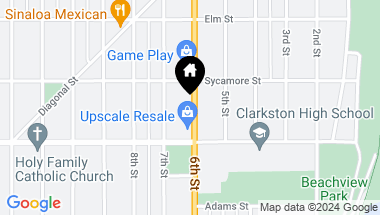 Map of 920 6th Street, Clarkston WA, 99403