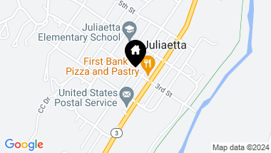 Map of 220 State St, Juliaetta ID, 83535