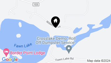 Map of 33239 Willwood Lane, Crosslake MN, 56442
