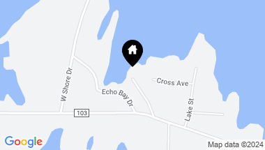 Map of 11614 Echo Bay Drive, Crosslake MN, 56442