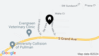 Map of 660 SW Wallowa, Pullman WA, 99163