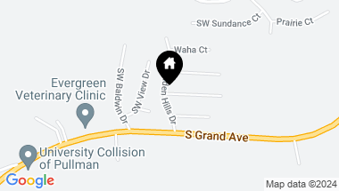 Map of 655 SW Wallowa, Pullman WA, 99163