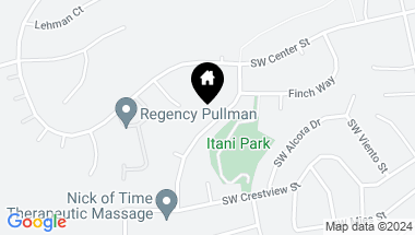 Map of 935 SW Itani Drive, Pullman WA, 99163