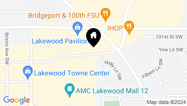 Map of 10211 47th Avenue SW, Lakewood WA, 98499