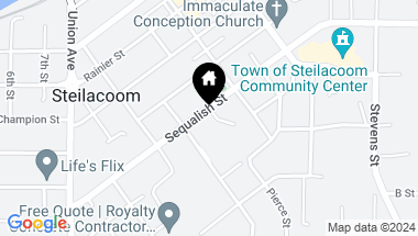 Map of 1422 Sequalish Street, Steilacoom WA, 98388