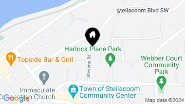 Map of 419 Stevens Street, Steilacoom WA, 98388