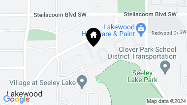 Map of 8943 Gravelly Lake Drive SW #1, Lakewood WA, 98499