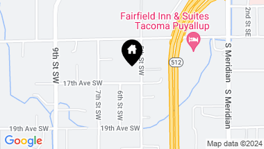 Map of 511 17th Avenue SW, -7475, Puyallup WA, 98371