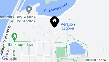 Map of 2835 Chambers Bay Drive, Steilacoom WA, 98388