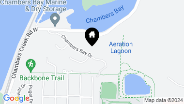 Map of 2827 Chambers Bay Drive, Steilacoom WA, 98388