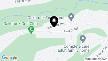 Map of 7701 Ruby Drive SW, Lakewood WA, 98498