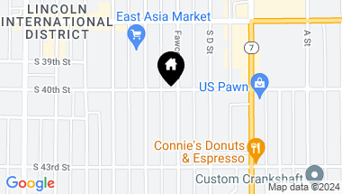 Map of 502 S 40th Street, Tacoma WA, 98418