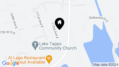 Map of 2817 173rd Avenue E #4, Lake Tapps WA, 98391