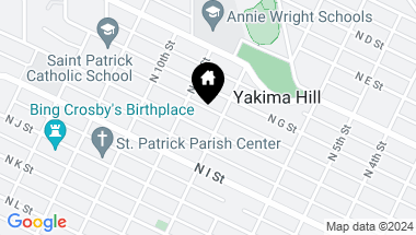 Map of 807 N Yakima Avenue , -2421, Tacoma WA, 98403