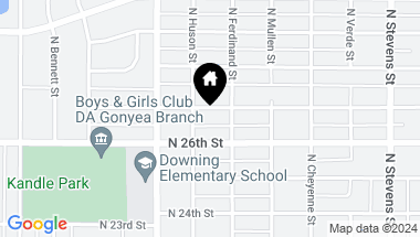 Map of 4914 N 27th Street , -3910, Tacoma WA, 98407