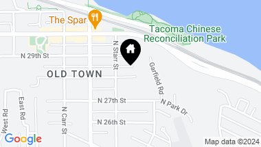 Map of 1125 N 28th , -2915, Tacoma WA, 98403