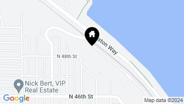 Map of 4802 N Waterview Street, Tacoma WA, 98407