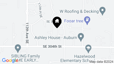 Map of 11511 SE 301st Court, Auburn WA, 98092