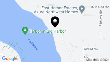 Map of 8424 Goodman Drive NW, Gig Harbor WA, 98332