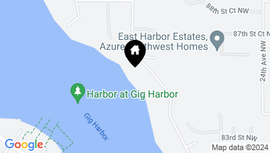 Map of 8510 Goodman Drive NW, Gig Harbor WA, 98332