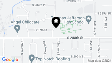 Map of 28704 41 Avenue S, Auburn WA, 98001